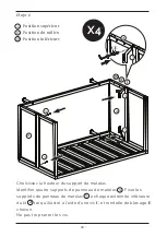 Предварительный просмотр 48 страницы Nursery Works NOVELLA CRIB Instruction Manual