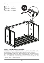 Предварительный просмотр 49 страницы Nursery Works NOVELLA CRIB Instruction Manual