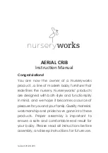 Preview for 1 page of Nurseryworks AERIAL Instruction Manual