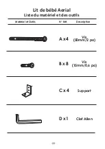 Preview for 23 page of Nurseryworks AERIAL Instruction Manual