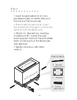 Предварительный просмотр 12 страницы Nurseryworks SINGLE BOOKCASE Instruction Manual