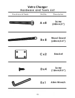 Preview for 11 page of Nurseryworks VETRO CHANGER Instruction Manual