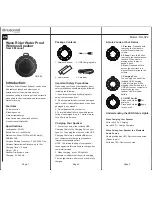 Предварительный просмотр 1 страницы nusound NU-024 User Manual