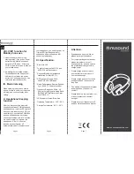 Предварительный просмотр 2 страницы nusound NUHD-021 User Manual