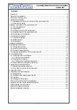 Предварительный просмотр 2 страницы Nussbaum 2.60 HL SST Operating Instruction And Documentation