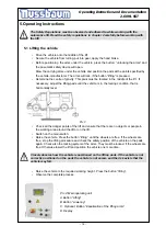 Предварительный просмотр 16 страницы Nussbaum 2.60 HL SST Operating Instruction And Documentation