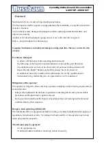 Предварительный просмотр 3 страницы Nussbaum 4.120 H SST Operating Instruction And Documentation