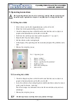 Предварительный просмотр 16 страницы Nussbaum 4.120 H SST Operating Instruction And Documentation