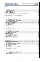 Предварительный просмотр 2 страницы Nussbaum 4.40 ND Operating Instruction And Documentation