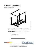 Nussbaum 4.50 SL Operating Instruction And Documentation предпросмотр