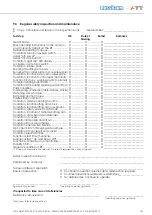 Preview for 61 page of Nussbaum ATT HYMAX S 3000 Operating Manual, Inspection Book