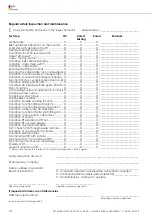 Preview for 62 page of Nussbaum ATT HYMAX S 3000 Operating Manual, Inspection Book