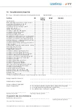 Preview for 71 page of Nussbaum ATT HYMAX S 3000 Operating Manual, Inspection Book