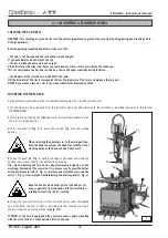 Предварительный просмотр 32 страницы Nussbaum ATT Liga C 253 Instruction Manual