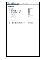 Предварительный просмотр 21 страницы Nussbaum HL 2.30 NT Operating Instruction And Documentation