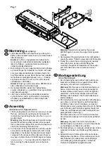 Preview for 2 page of Nussbaum JAX 2000 Operating Manual