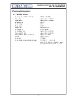 Preview for 9 page of Nussbaum MCS 5500 ND WIRELESS Operating Instruction