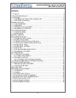 Preview for 2 page of Nussbaum MCS 7500 Operating Instruction And Documentation