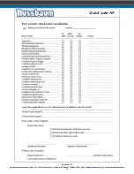 Preview for 17 page of Nussbaum Quick Lube HF Owners & Installation Manual