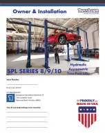 Preview for 1 page of Nussbaum SPL 10 Series Owner'S Manual