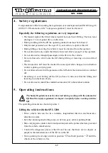 Preview for 17 page of Nussbaum SPL 3200 Operating Instruction And Documentation