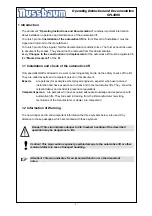 Preview for 7 page of Nussbaum SPL 4000 Operating Instruction And Documentation