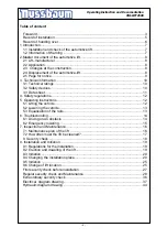 Preview for 2 page of Nussbaum UNI-LIFT 2500 Operating Instruction And Documentation