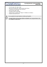 Preview for 21 page of Nussbaum UNI-LIFT 2500 Operating Instruction And Documentation