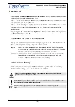 Preview for 14 page of Nussbaum UNI-LIFT 4000 MB Operating Instructions Manual