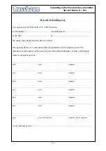 Предварительный просмотр 6 страницы Nussbaum UNI-LIFT 5000 CLT PLUS Operating Instruction And Documentation