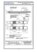 Предварительный просмотр 17 страницы Nussbaum UNI-LIFT 5000 CLT PLUS Operating Instruction And Documentation