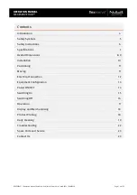 Preview for 3 page of Nutall Flexeserve Hub 1000 Operation Manual