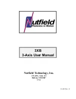 Nutfield Technology 3XB User Manual preview