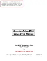 Nutfield Technology QD-4000 Manual preview