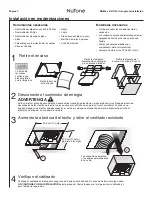 Предварительный просмотр 21 страницы NuTone 026715230112 Installation Manual