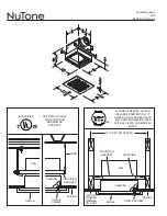 Предварительный просмотр 2 страницы NuTone 110RDB Specifications