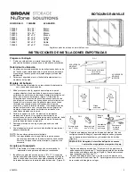 Предварительный просмотр 3 страницы NuTone 740589 Instructions For Wall-Mount Installations