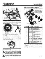 Preview for 8 page of NuTone 744LEDNT Instructions Manual