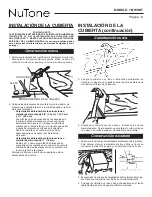 Preview for 10 page of NuTone 761WHNT 761WHNT Instructions Manual