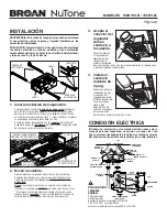 Предварительный просмотр 8 страницы NuTone 765H110L Installation Manual