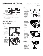 Предварительный просмотр 9 страницы NuTone 765H110L Installation Manual