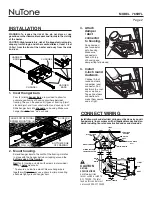 Предварительный просмотр 2 страницы NuTone 765HFL Installation Instructions Manual