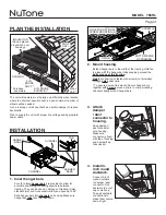 Предварительный просмотр 2 страницы NuTone 765hl Instructions Manual