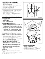 Preview for 3 page of NuTone 8663RP Installation Instructions Manual