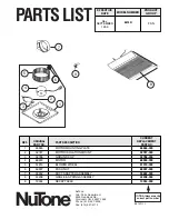 Предварительный просмотр 10 страницы NuTone 8814R Installation Instructions Manual