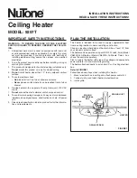 Preview for 1 page of NuTone 9297T Installation Instructions Manual