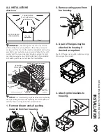 Preview for 3 page of NuTone AER110LTK Installation And Use & Care Instructions