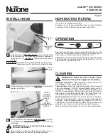 Preview for 5 page of NuTone ALLURE WS1 SERIES Instructions Manual