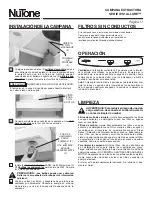 Preview for 11 page of NuTone ALLURE WS1 SERIES Instructions Manual