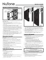 Предварительный просмотр 4 страницы NuTone AMERICANA LA552RW Installation & Operating Instructions Manual